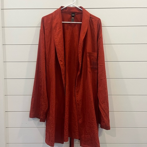 Savage X Fenty Burnt Orange Robe - Picture 1 of 4